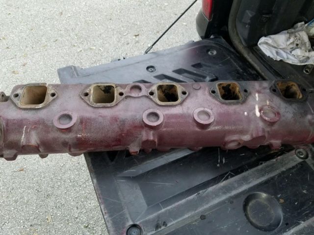 MAN V10 MAN D2840LXE  Marine manifolds pair 