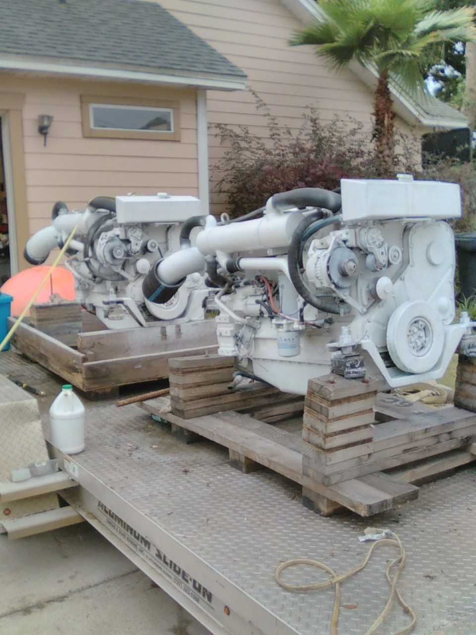 CUMMINS 6CTA 450 hp MARINE ENG REBUILT 
