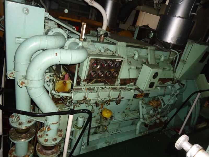 CATERPILLAR Cat D398 Used marine generator Engine