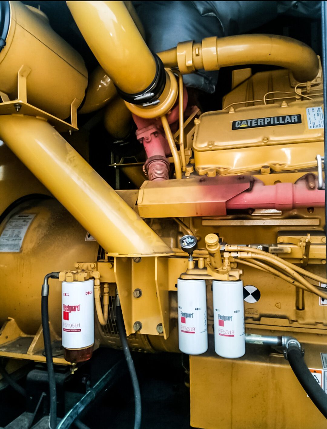 CATERPILLAR 3412 DITA Industrial Generator set 