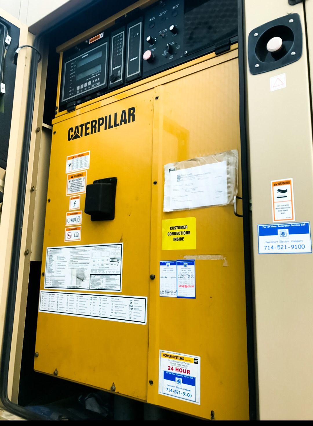 CATERPILLAR 3412 DITA Industrial Generator set 