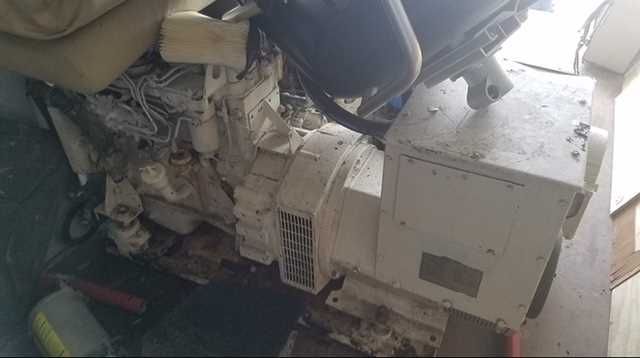 stamford 4B-3.9 Used marine  Diesel Generator Set. 