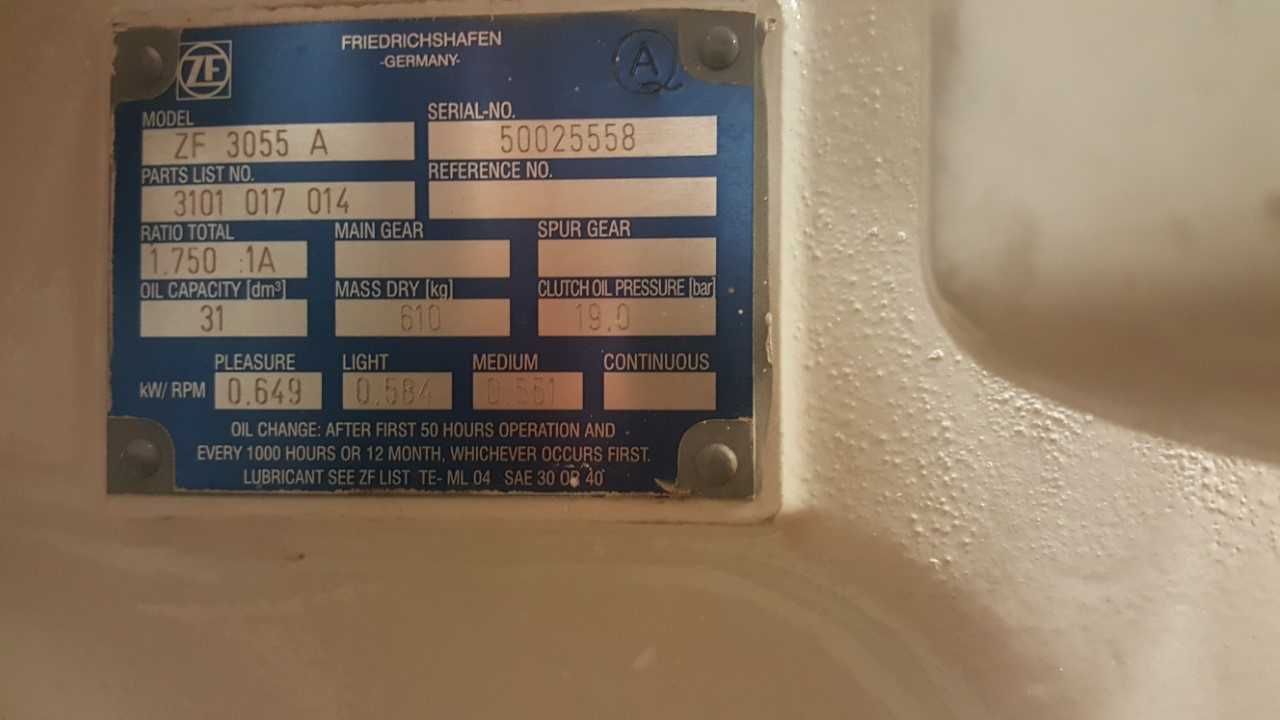 ZF BW3055A New Surplus  Marine Transmissions