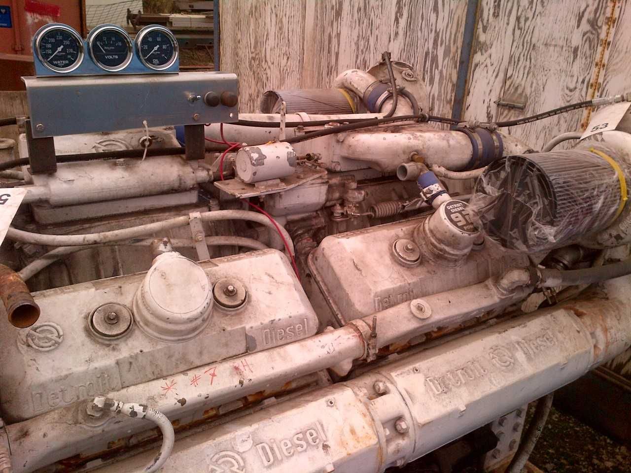 DETROIT DIESEL 12v92TA  Detriot Diesel marine engines 