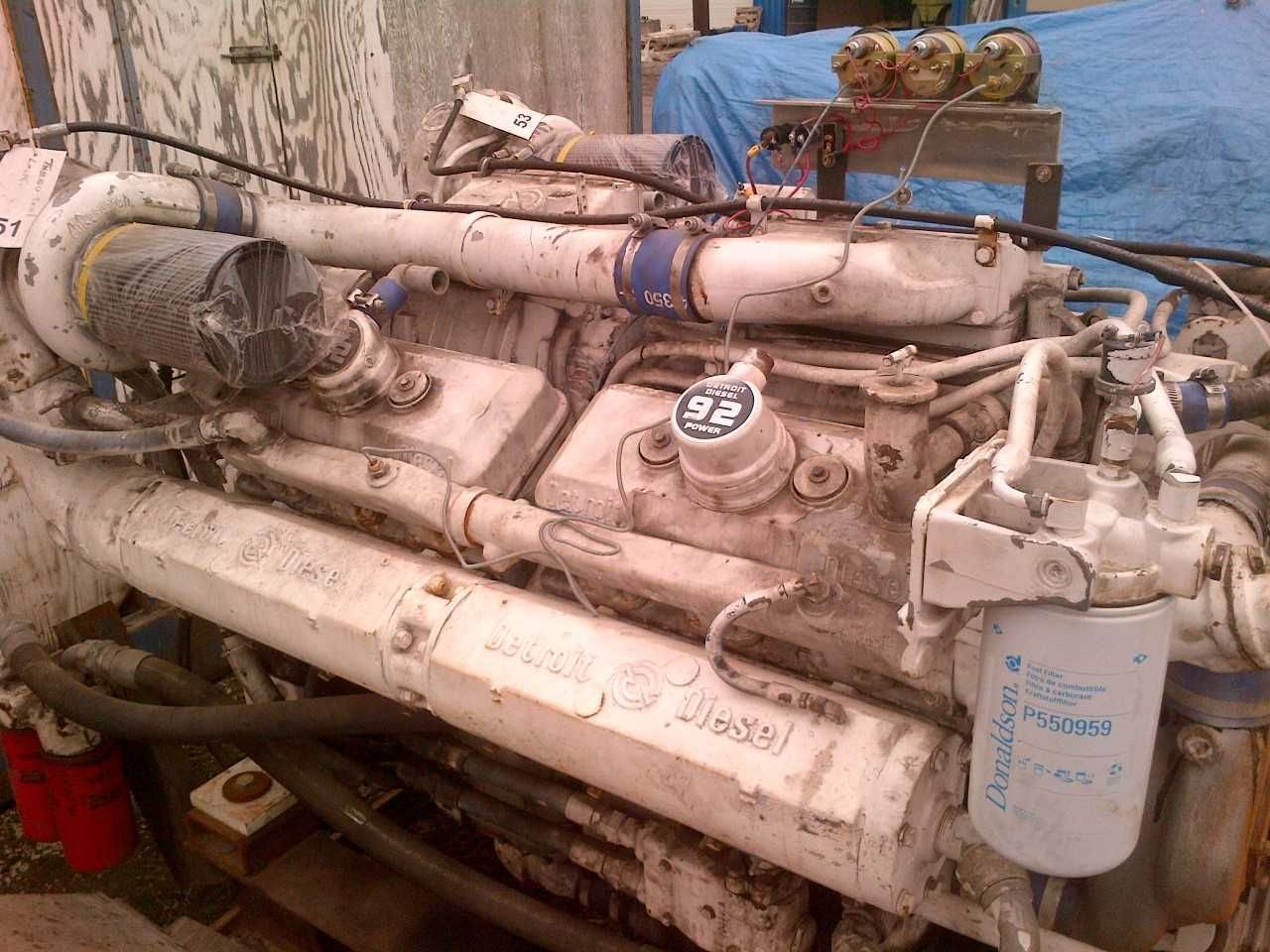 DETROIT DIESEL 12v92TA  Detriot Diesel marine engines 