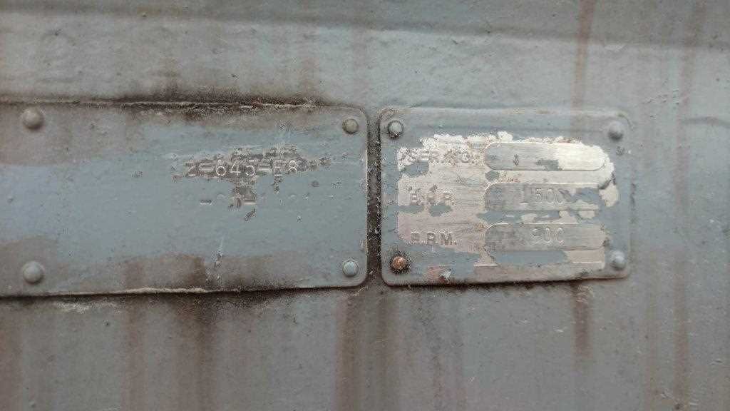 EMD 12-645E8 marine generator engines only 