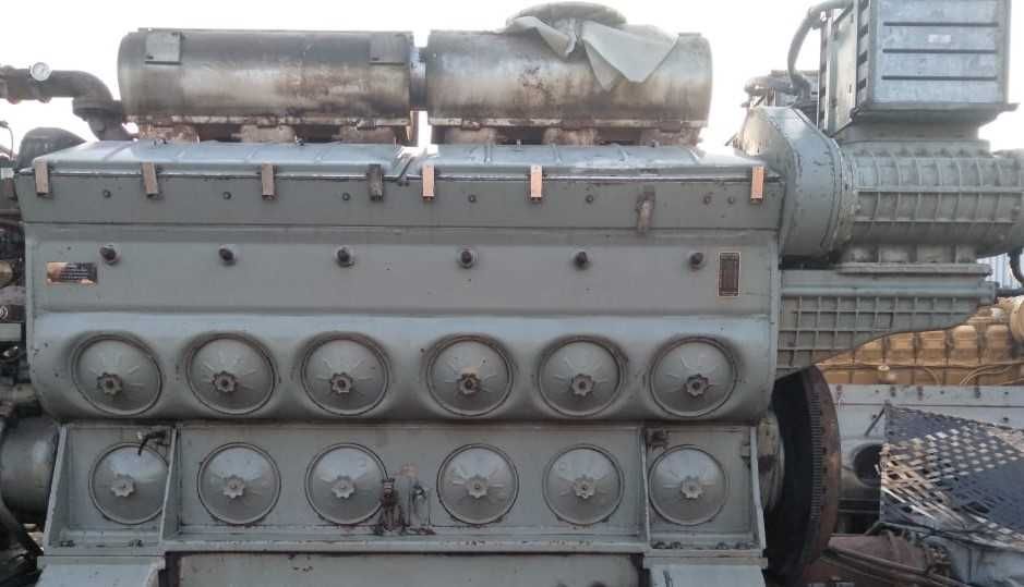 EMD 12-645E8 marine generator engines 