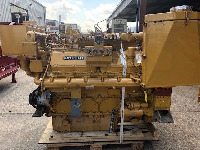 Caterpillar 3412C DITA  Used Marine Engine