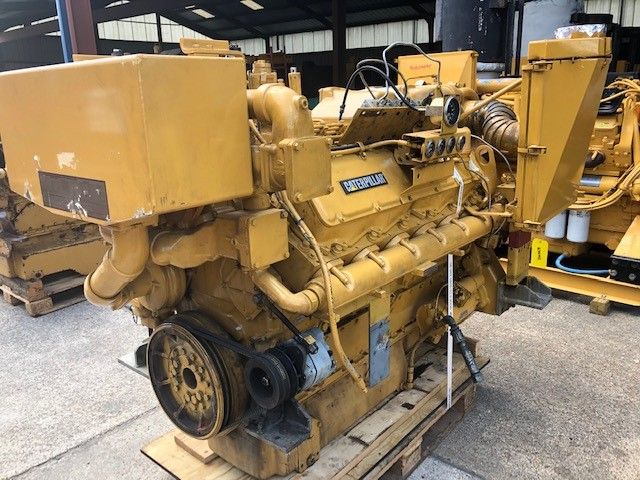Caterpillar 3412C DITA  Used Marine Engine