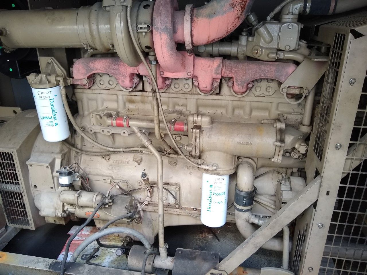 Cummins NT855G3 Used Diesel Generator set 