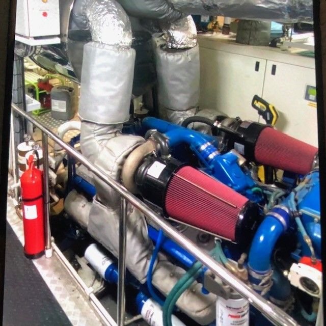 DETROIT DIESEL 16V-92TI USED MARINE ENGINES 