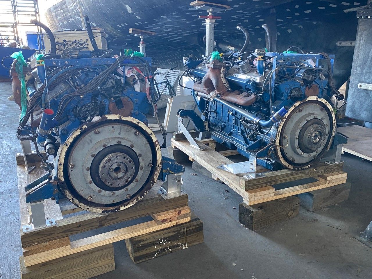 DETROIT DIESEL 16V-92TI USED MARINE ENGINES 