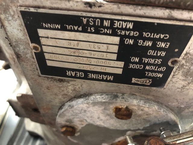 CAPITOL HY25000 USED MARINE GEARS
