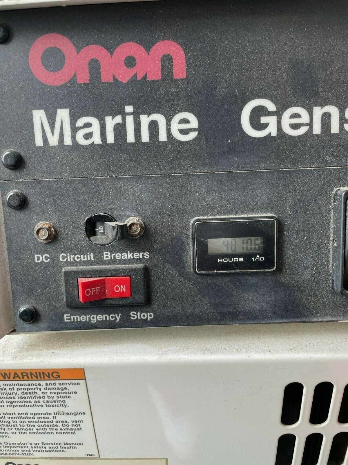 Onan 27.5 KW Onan  Used run t/o