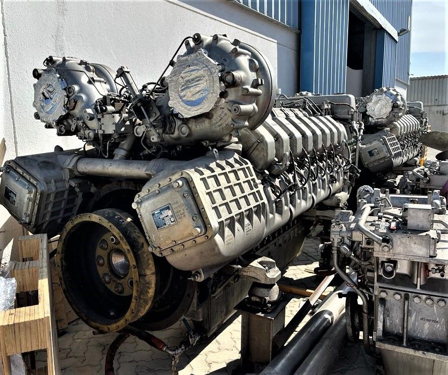 MTU 16V-4000M70 USED MARINE ENGINES
