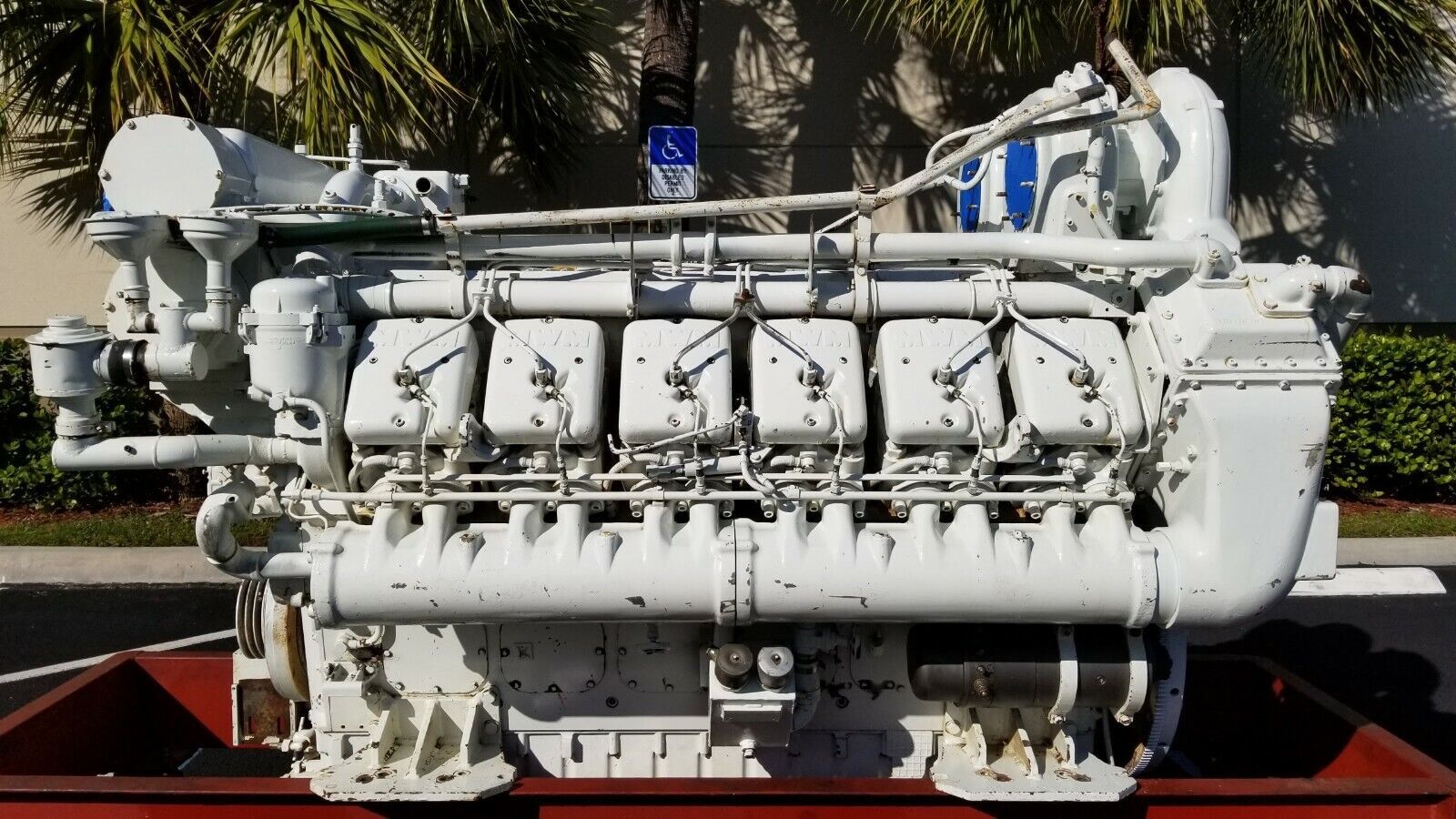 Deutz -MWM TBD604BV12 Deutz Used Marine Engines  MWM