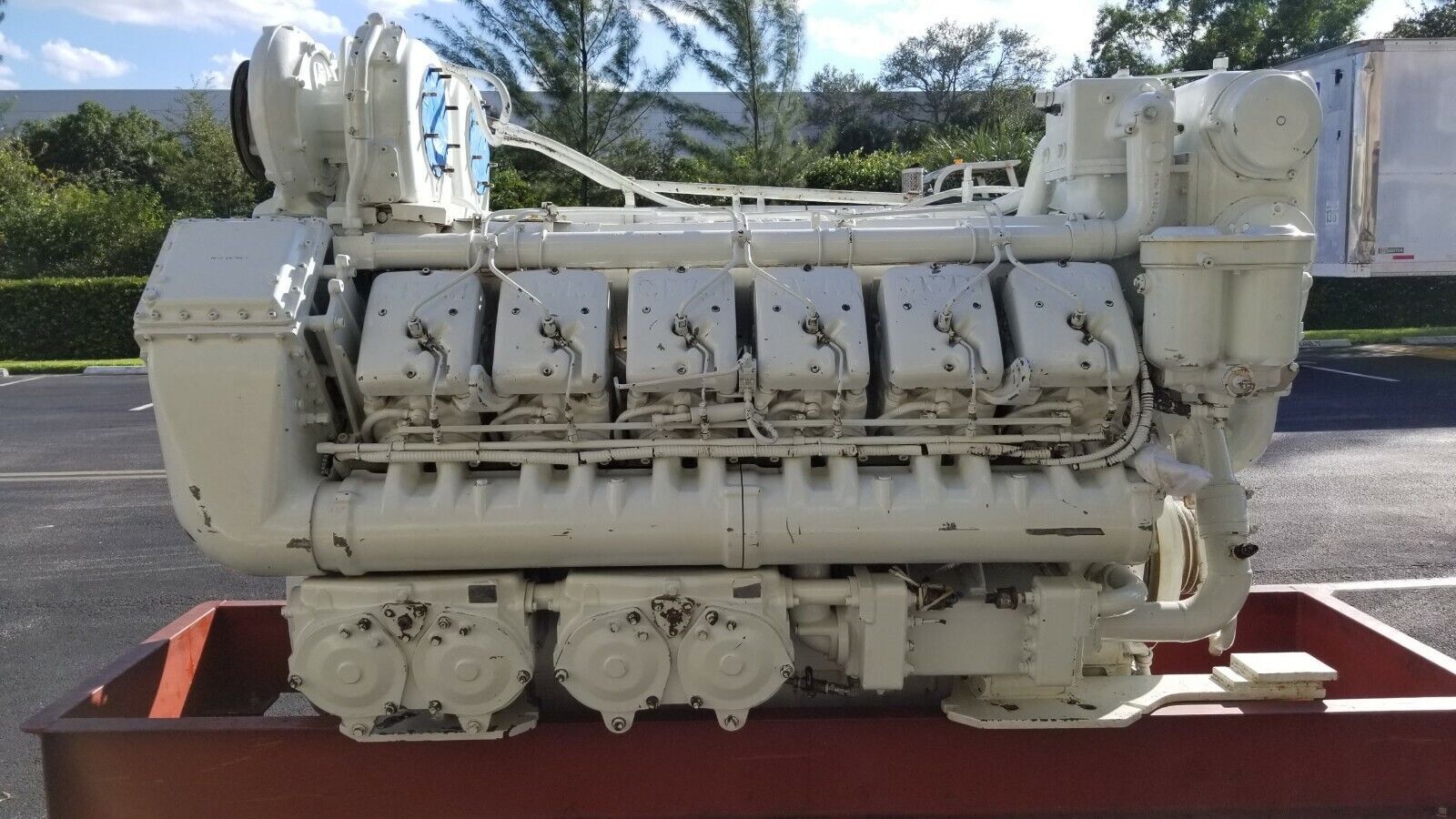 Deutz -MWM TBD604BV12 Deutz Used Marine Engines  MWM