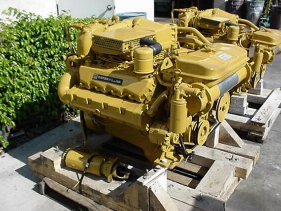 CATERPILLAR 3208TA RBLT MARINE ENGINE