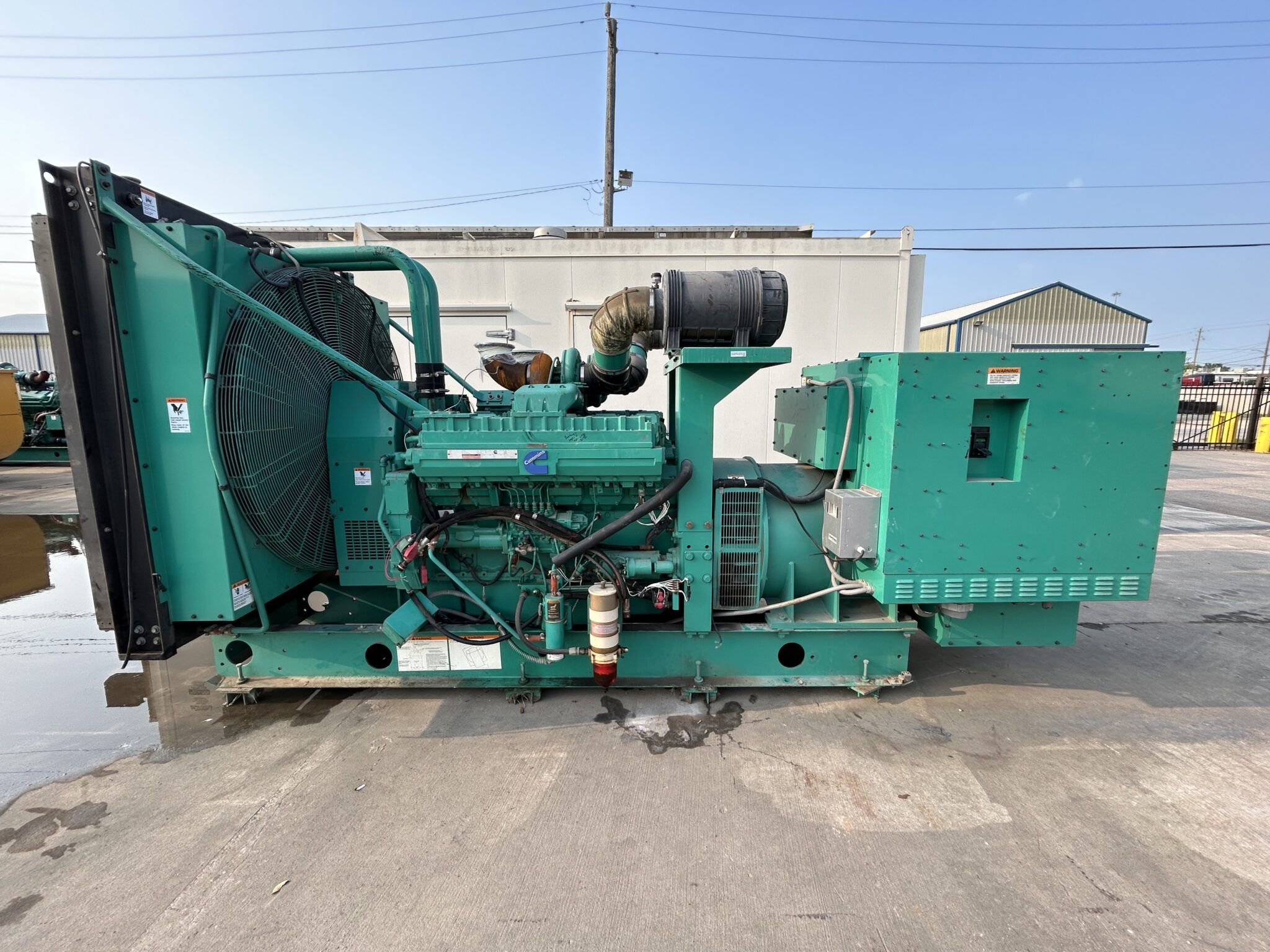 Cummins QST30 Diesel Industrial generator set 