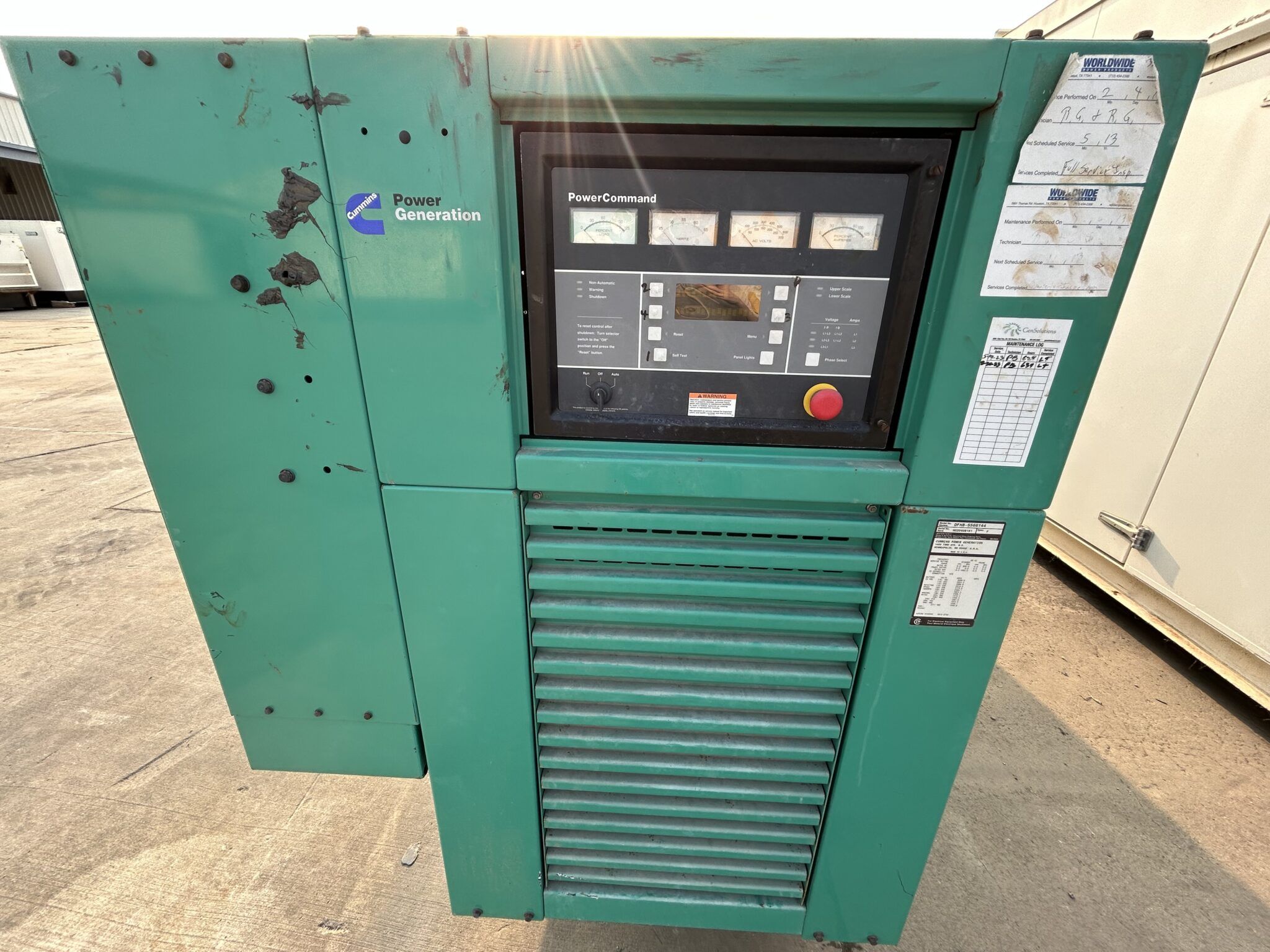 Cummins QST30 Diesel Industrial generator set 